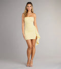 Dramatic Allure Bodycon Mini Dress