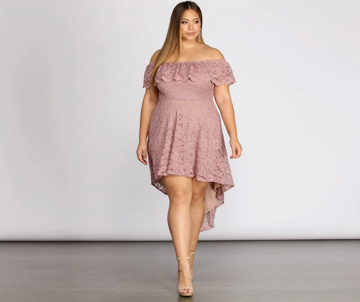 Plus Add Some Flair Skater Dress