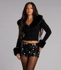Dance The Night Away Sequin Mini Skirt