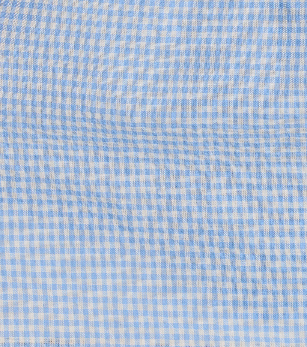 Major Sweetheart Smocked Gingham Cotton Skater Dress